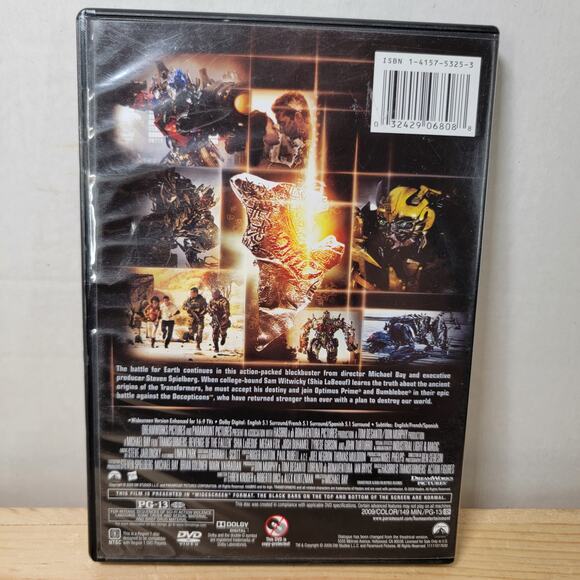 DVD Transformers Revenge Of The Fallen - Picture 4 of 4